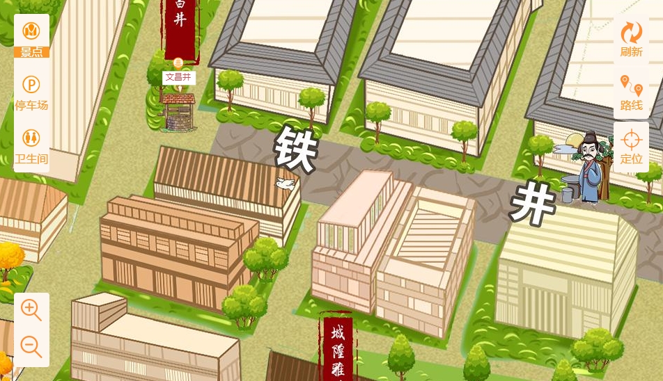 长洲智慧景区：手绘地图与语音导览的完美融合